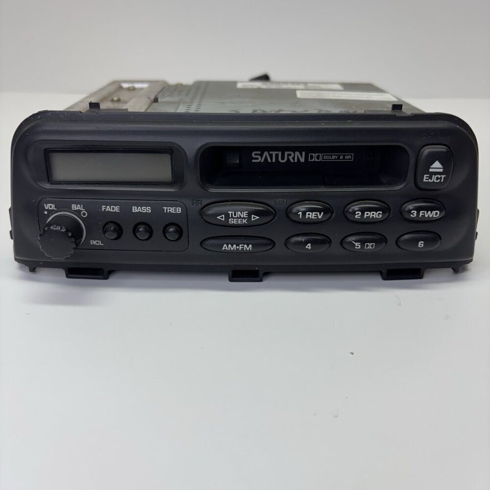 96-99 1996-1999‎ SATURN S SL SL1 SL2 SL3 FACTORY AM FM CASSETTE RADIO 21022997